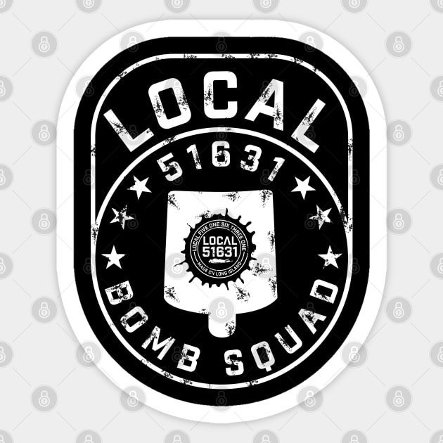Local 51631 Long Island New York Bomb Squad Sticker by LOCAL51631